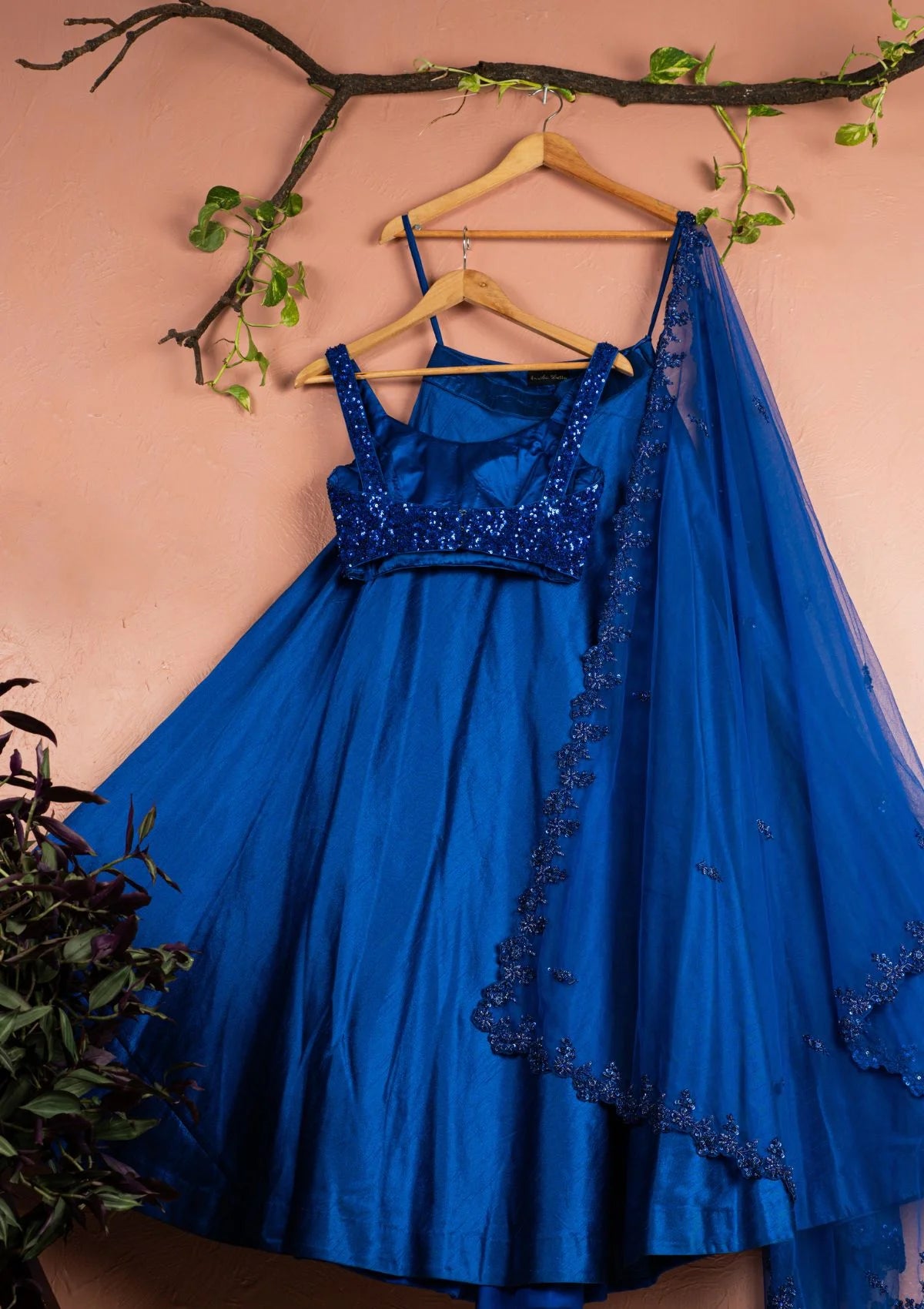 Cobalt Radiance Lehenga Set