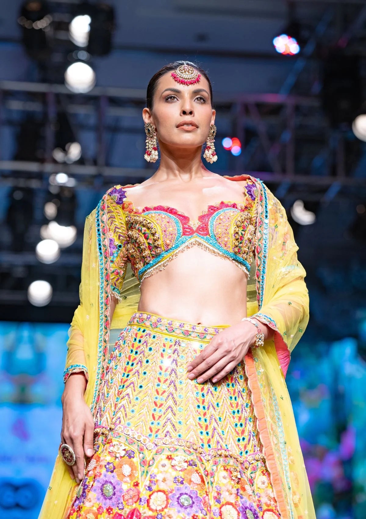 The Whimsical Garden Bridal Lehenga Set