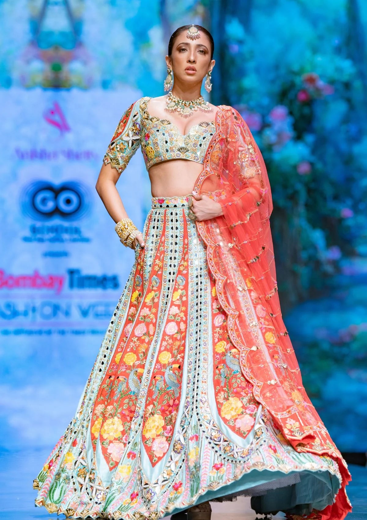 The Toucan Bridal Lehenga Set