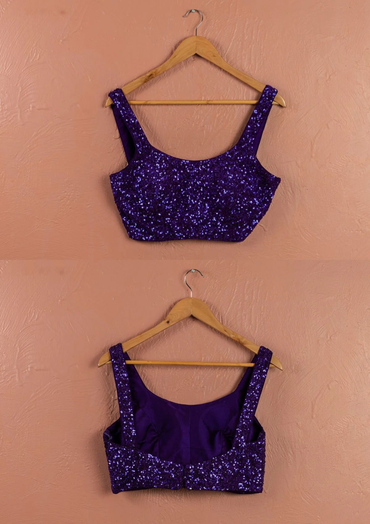 Royal Violet Lehenga Set