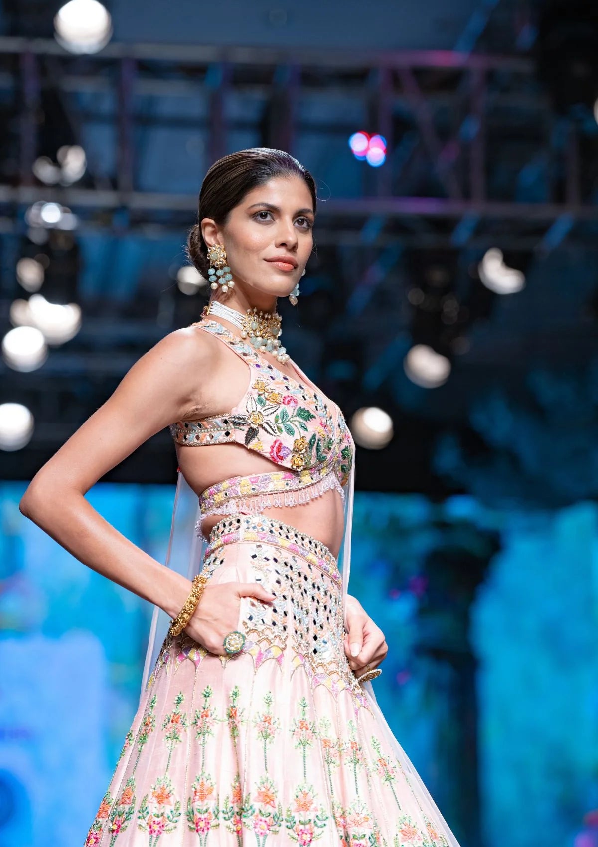 The Crane Bridal Lehenga Set