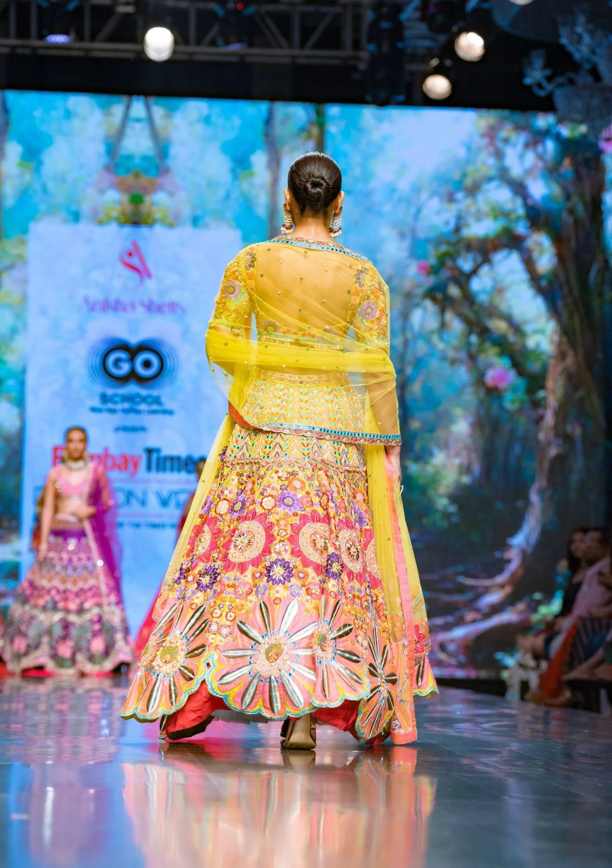 The Whimsical Garden Bridal Lehenga Set