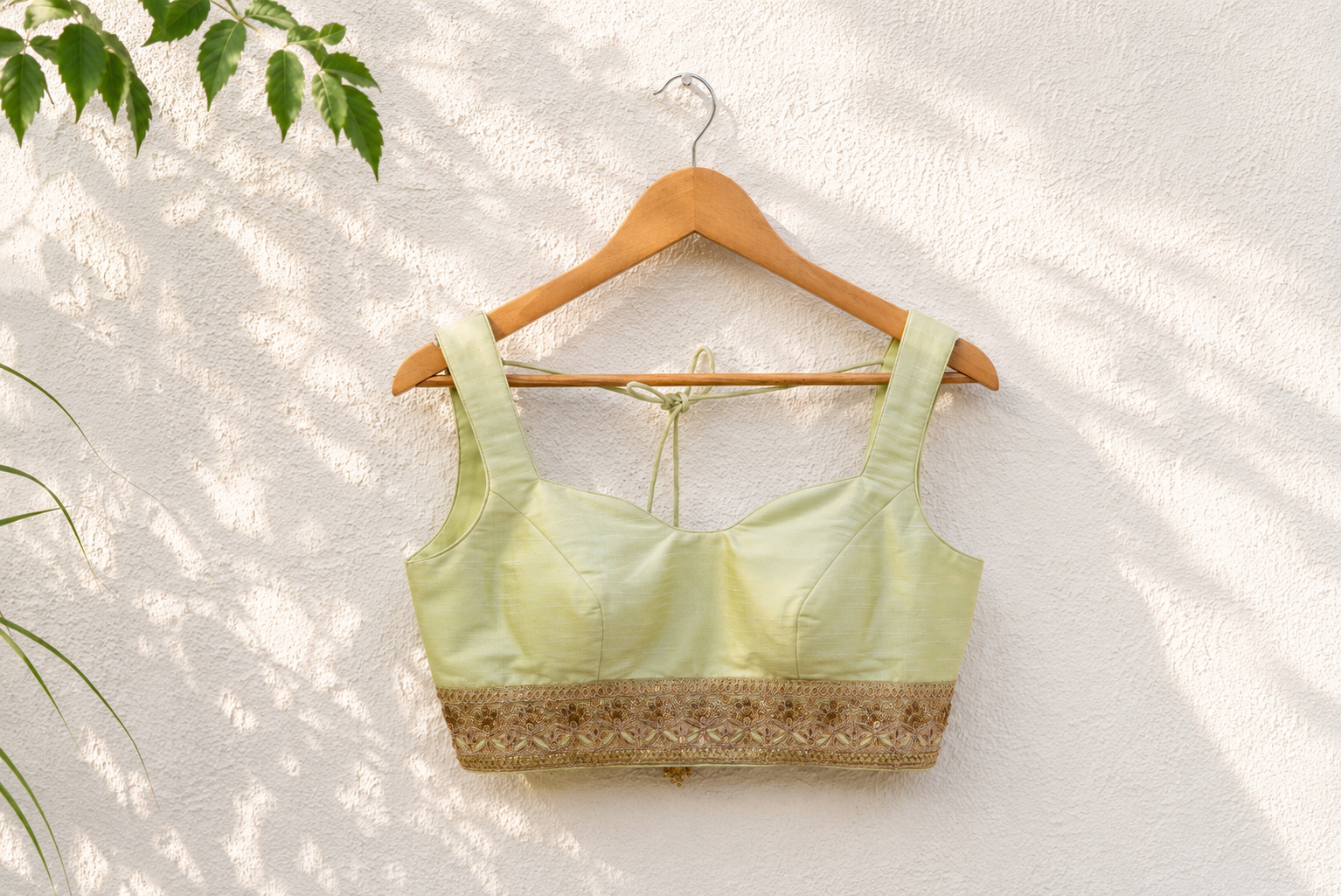 MINT GREEN STONEWORK LEHENGA SET