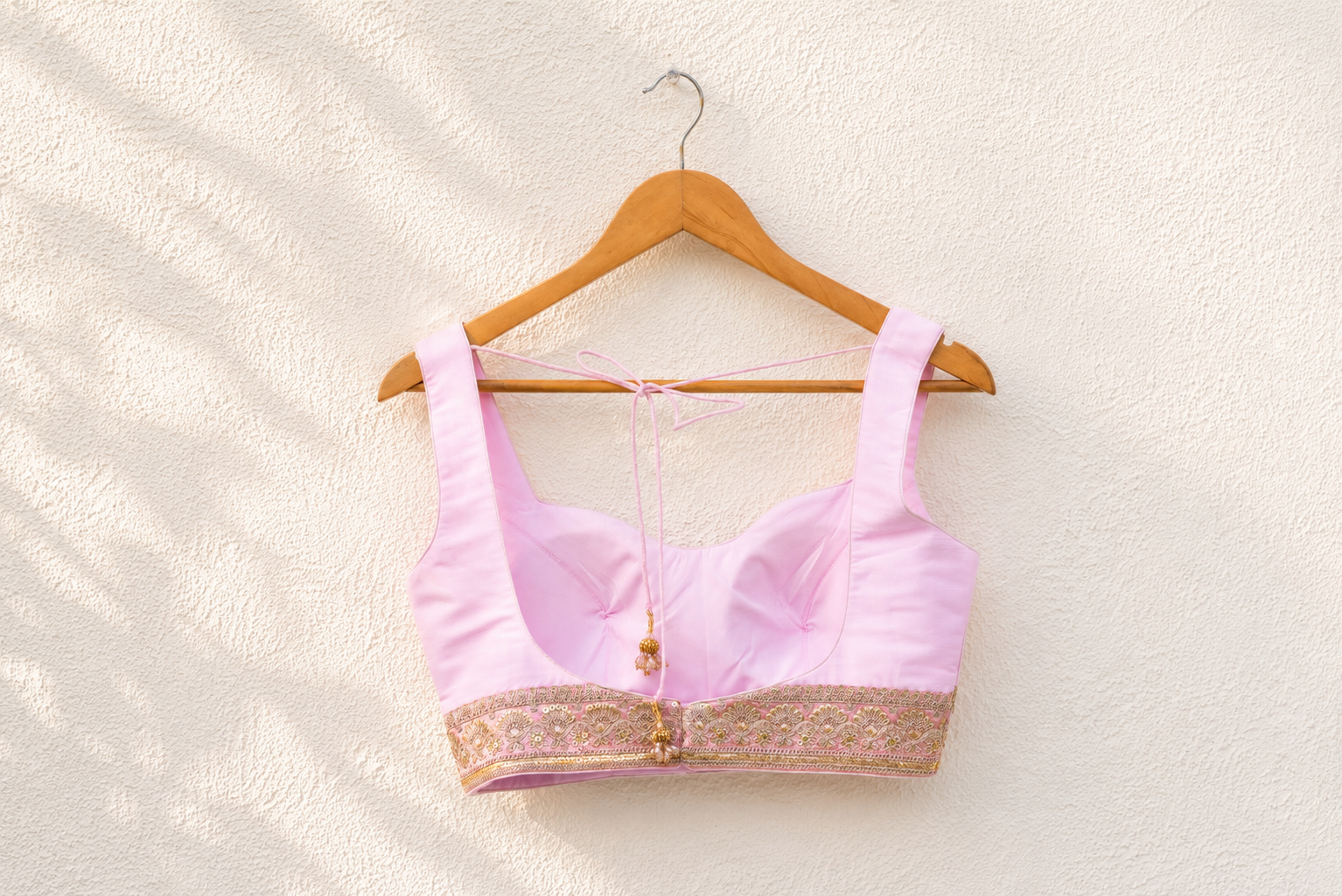 PINK STONEWORK LEHENGA SET