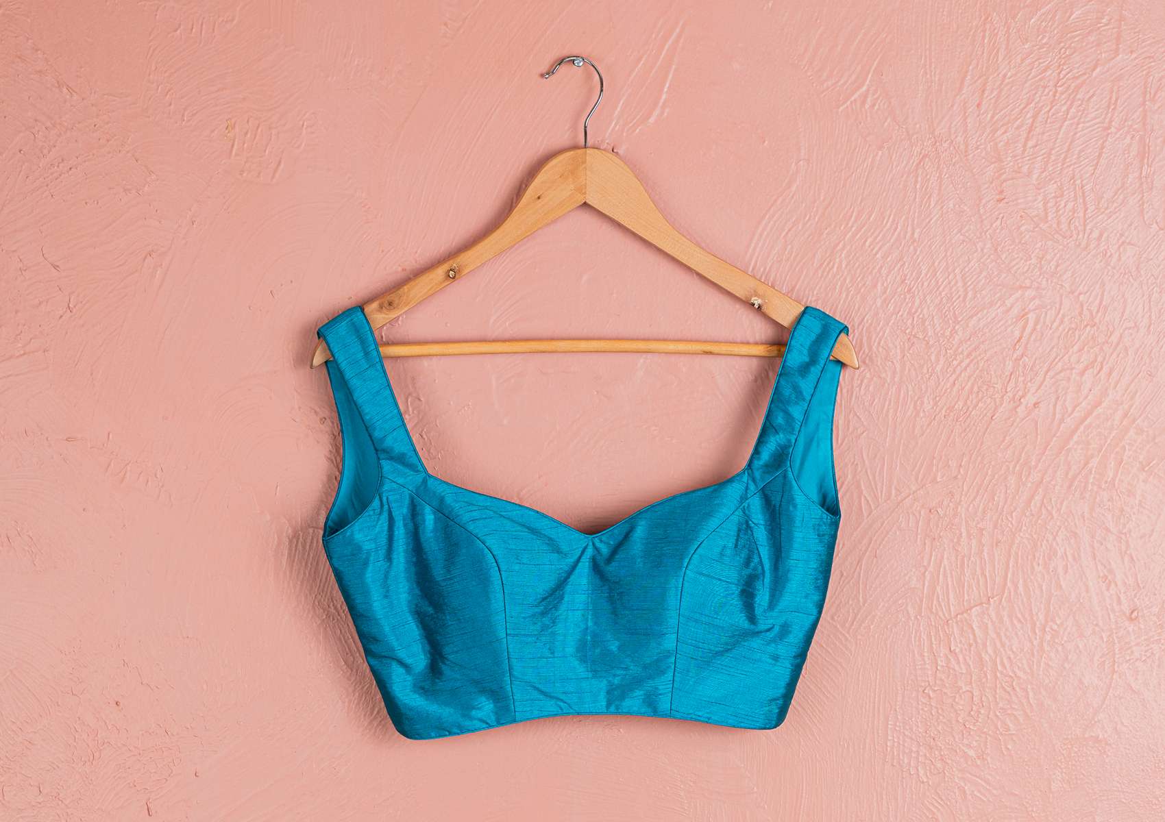 CERULEAN BLUE FLORAL BLOOM CAPE PALLAZO SET