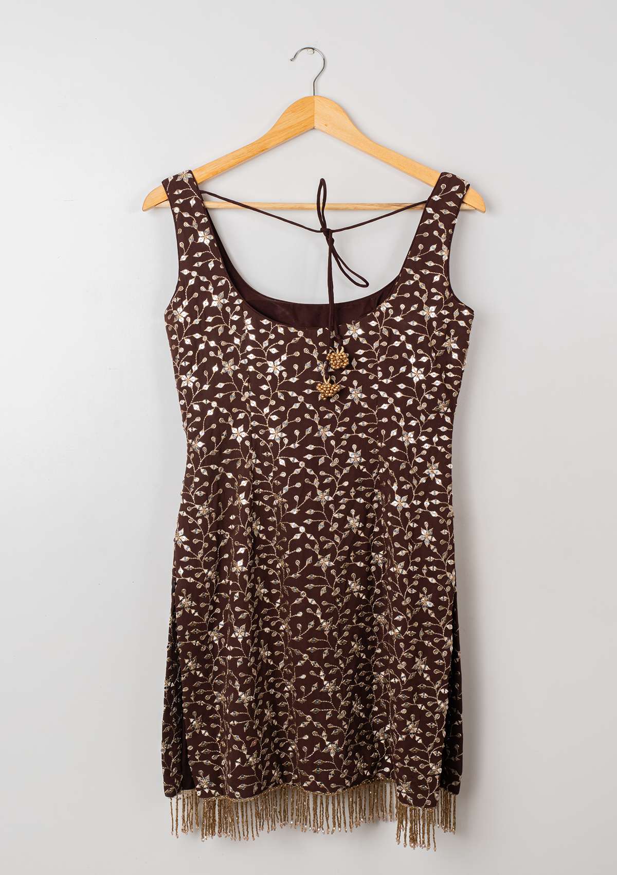 ESPRESSO ELEGANCE SHARARA SET